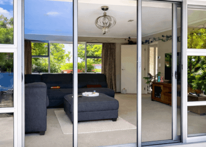 Window Dresser retractable fly screens Auckland homes use to keep insects out