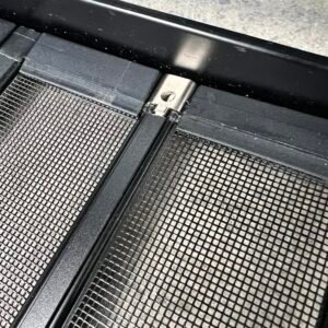stainless steel hinge folding fly screen door