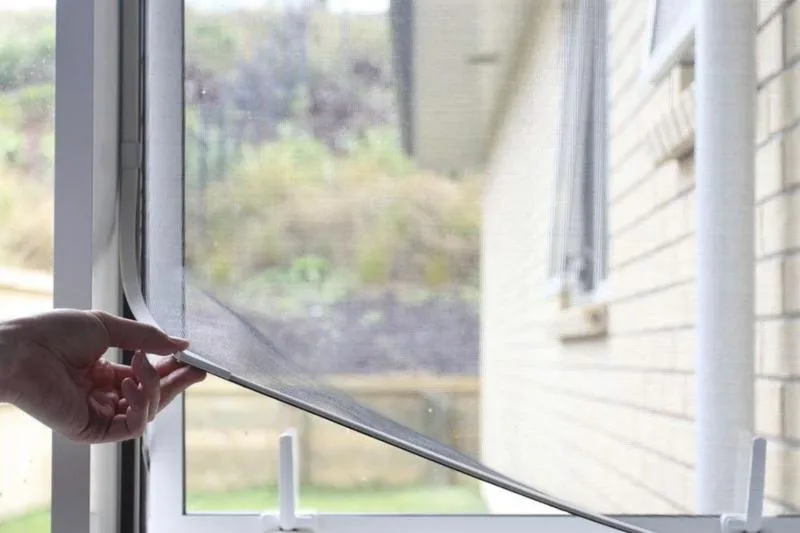 Magnetic insect screen